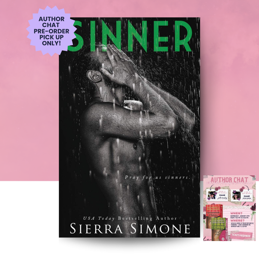 [AUTHOR CHAT PREORDER] Sinner