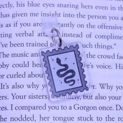 Snake Stamp Kindle Charm