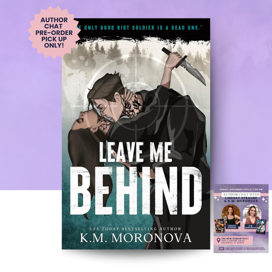 [AUTHOR CHAT PREORDER] Leave Me Behind