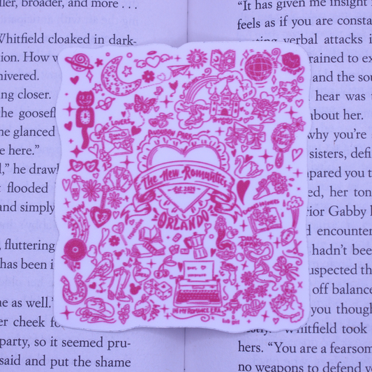 TNR Mural [Pink] Sticker