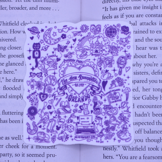 TNR Mural [Purple] Sticker