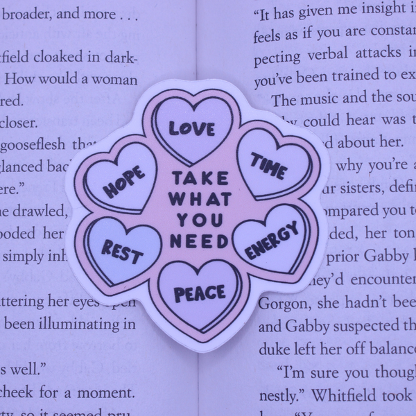 Take What You Need Sticker – The New Romantics