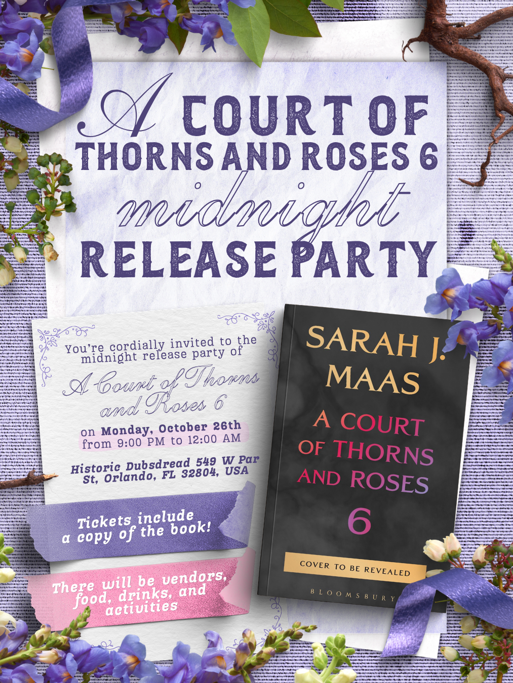 ACOTAR 6 Midnight Release Party