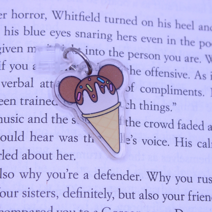 Vanilla Ice Cream Kindle Charm