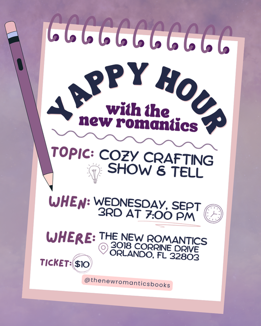 Yappy Hour: Cozy Crafting Show & Tell