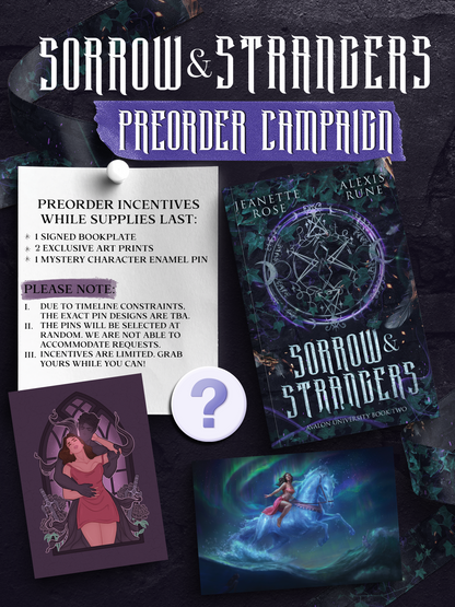 [PREORDER] Sorrow & Strangers